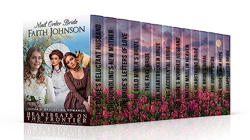 Mail Order Bride: Heartbeats on the Frontier (Clean and Wholesome Western Historical Romance): 14 Book Mail Order Bride Box Set (Mail Order Bride Box Sets)