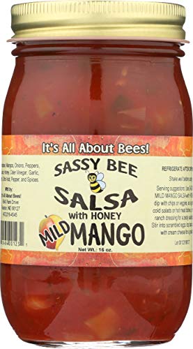 ITS ALL ABOUT BEES Mild Mango Salsa, 16 OZ