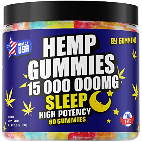 Hm Gummies for Restful Nights - Soothes Soreness and Discomfort in The Body - High Potency Hmp Oil Extract - Assorted Fruit Flavors - Made in USA
