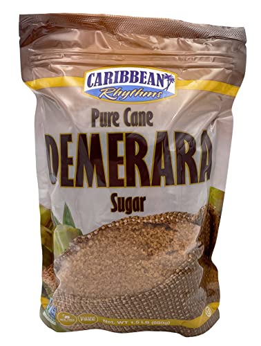 Caribbean Rhythms Demerara Sugar, 1.5 lb.
