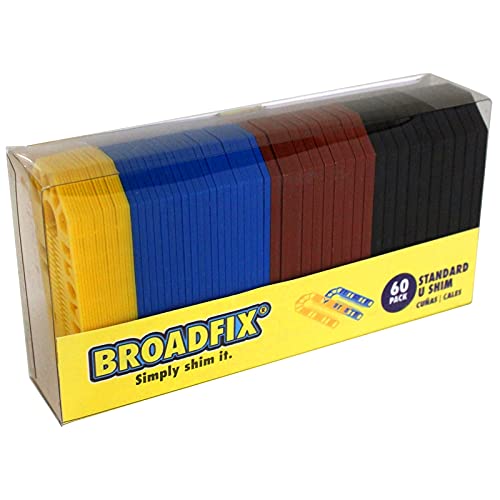 Broadfix Shim Flat Plastic 60PK