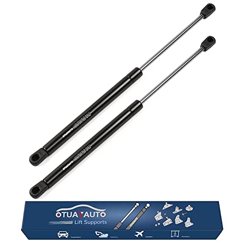 OTUAYAUTO 16 Inch Lift Support - 169N/38Lbs Universal Gas Strut - Replacement for Truck Cap, Camper Shell Shocks, Leer Topper, Canopy Window Lift, Tool Box, OEM# C16-09209 (Pack of 2)