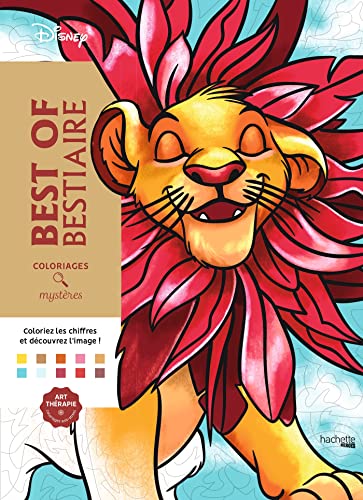 Coloriages mystres Disney - Best of Bestiaire