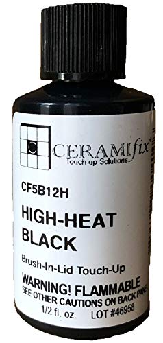 Ceramifix .5 oz Black Touch up Paint for Multipurpose use