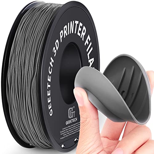 Geeetech 95A TPU Filament 1.75mm, Soft Flexible Consumables for 3D Printer, Dimensional Accuracy +/- 0.03 mm,1KG (2.2lbs) Spool,Grey