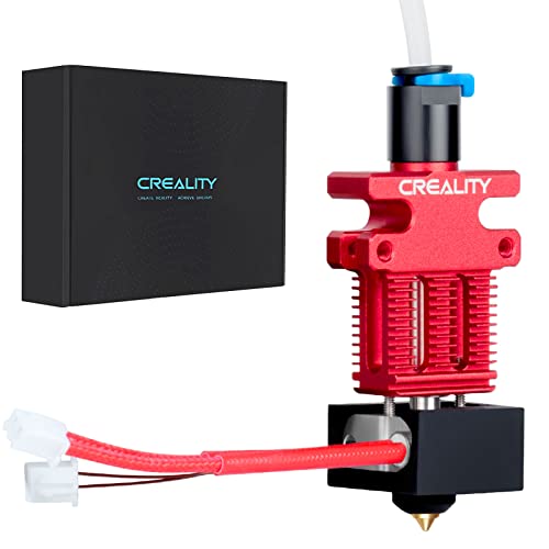 Creality CR6 SE 3D Printer Hotend Extruder Kit, Assembled Aluminium Alloy Hot End Kit with PTFE Tube, Heat Block, 0.4mm Nozzle and Silicone Sock for CR6 SE 3D Printer