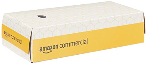 AmazonCommercial FSC Certified 2-Ply White Flat Box Facial Tissue,100 Sheets per Box- 30 Boxes