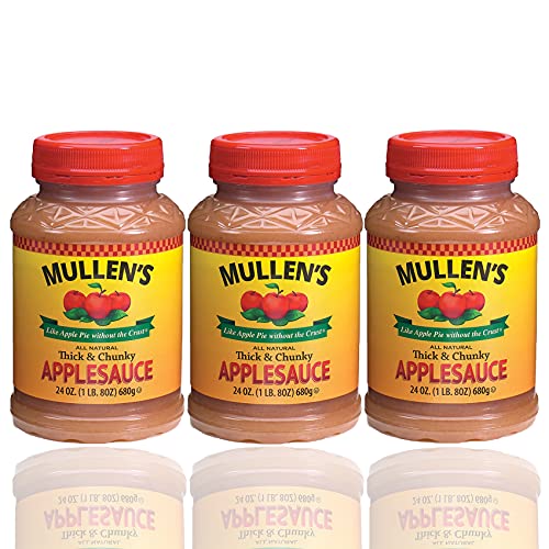 Mullen's Chunky Applesauce "Like Apple Pie Without the Crust" (24 Ounce (Pack of 3))