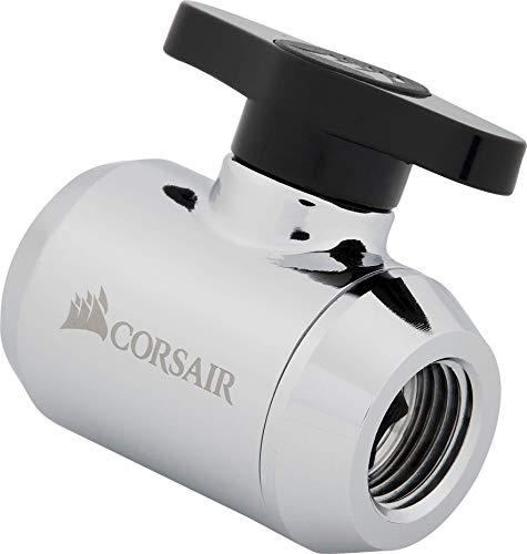 CORSAIR Hydro X Series, XF Ball Valve, Chrome