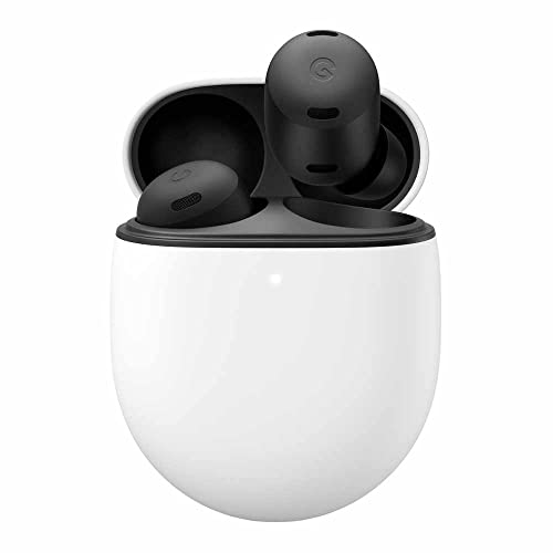 Google Pixel Buds Pro - Noise Canceling Earbuds - Up to 31 Hour Battery Life with Charging Case - Bluetooth Headphones - Compatible with Wireless Charging - Charcoal