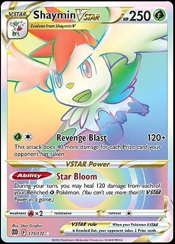 Shaymin VSTAR 173/172 Brilliant Stars - Ultra Rare Pokemon Card