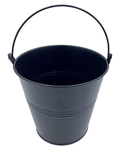 ZBXFCSH Grill Grease Bucket Fits Traeger/Pit Boss Wood Pellet Grills, Drip Bucket for Oklahoma Joe's, Grill Grease Bucket Fits Most Offset Smokers, Black