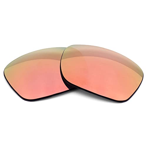 Apex Lenses Polarized Replacement Lenses for Oakley Split Time OO4129 Sunglasses (Rose Gold)