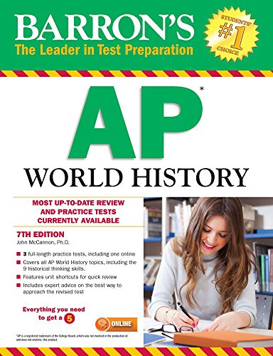 Barron's AP World History, 7th Edition