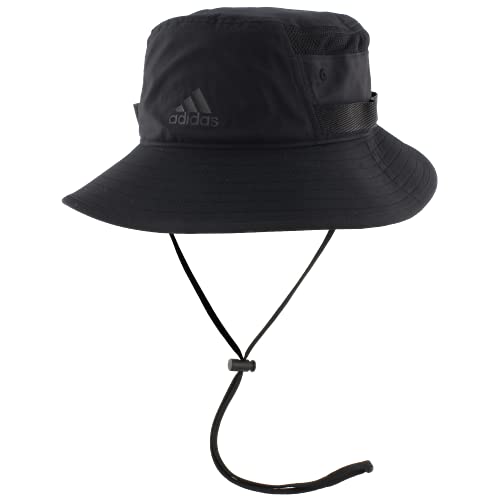 adidas mens Victory 3 Hat Bucket Hat, Black, Small-Medium US