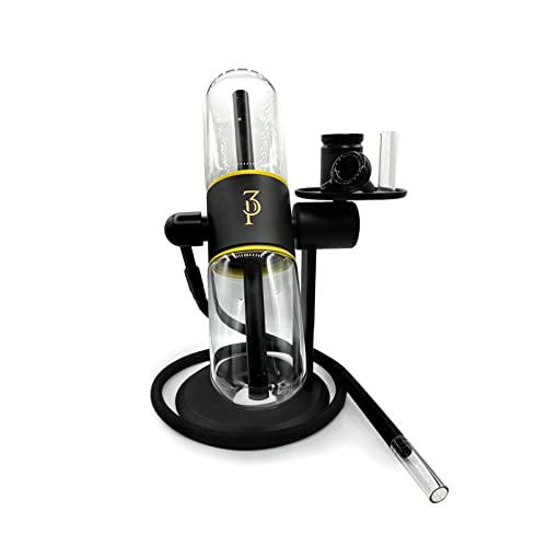 3Pursuits Gravity Hookah with Leakproof Technology and Spare Mouthpiece