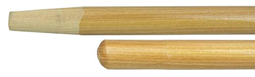 Weiler 44574 48" Hardwood Handle, Tapered Wood Tip, 7/8" Diameter, Made in The USA (Pack of 12)
