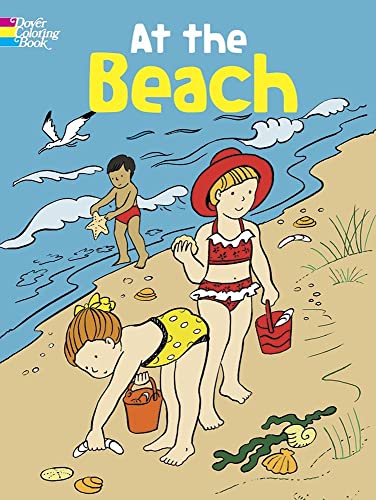 At the Beach Coloring Book (Dover Kids Coloring Books)