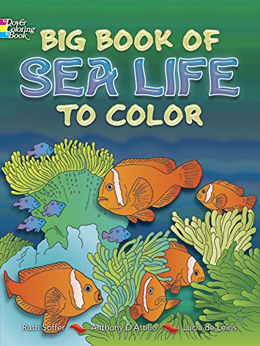 Big Book of Sea Life to Color (Dover Sea Life Coloring Books)