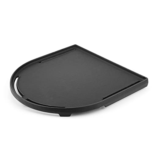Grisun Cast Iron Griddle for Coleman RoadTrip Swaptop Grill Accessories Parts Replacement Cooktop LX LXE LXX,Non-Stick Flat Cooking Griddle for Coleman Grill