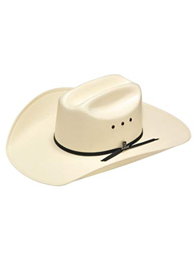 Ariat Men's 20X Straw Cowboy Hat Ivory 7 1/2