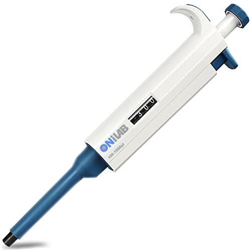 ONiLAB 100-1000ul High-Accurate Pipettor Single-Channel Manual Adjustable Variable Volume Pipettes, 7010101014