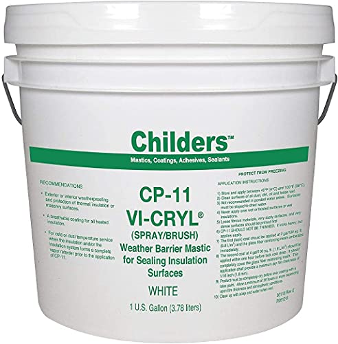 Childers VI-CRYL CP-11 Mastic (1 Gallon Pail) White