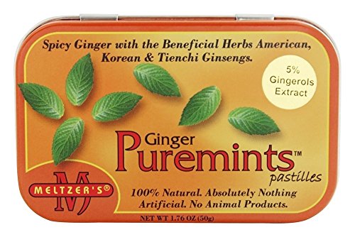 Puremints Ginger 1.76 Ounce Pkg