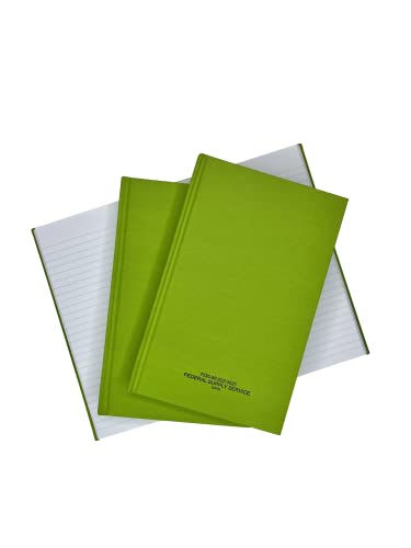 Military Army Green Log Book Notebook (5.25" x 8") 192 Pages Training Field Operations