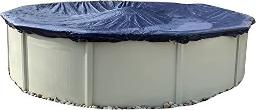 Winter Block Premium Winter Pool Cover for Above Ground Pools, 30 Ft. Round Winter Aboveground Pool Cover, 10-Year Warranty, Includes Winch and Cable, Superior Strength & Durability, UV Protected