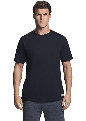 Russell Athletic mens Performance Cotton Short Sleeve T-Shirt, black, XXL