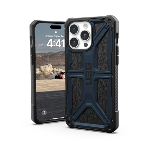 URBAN ARMOR GEAR UAG Case Compatible with iPhone 15 Pro Max Case 6.7" Monarch Mallard Rugged Heavy Duty Military Grade Drop Tested Protective Cover