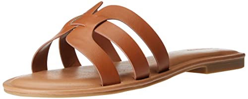 The Drop Women's Monika Sandal, Mocha, 8 B US