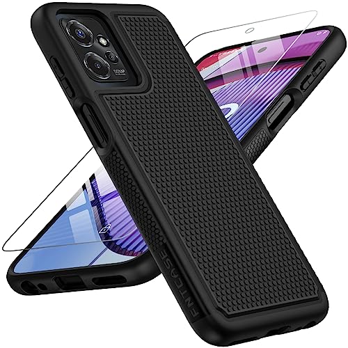 FNTCASE for Motorola Moto G-Power-5G 2023 Case: Moto G 5G 2023 Case Dual Layer Shockproof Protective Textured Design Cell Phone Cover Heavy Duty Rugged Tough Back Hardshell Hybrid Slim Basic Case