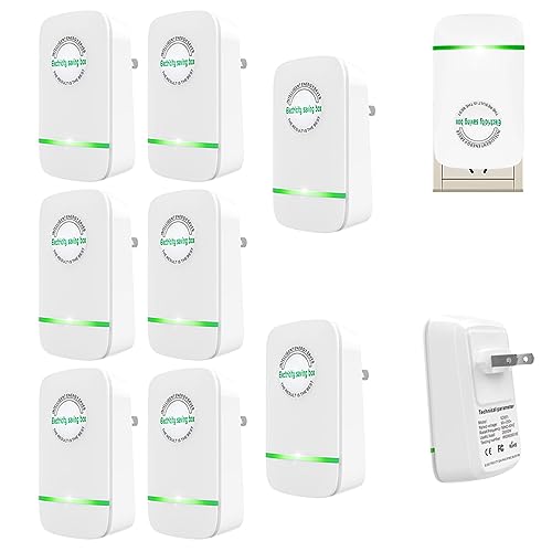 Pro Power Saver by Elon Musk, 2024 New Stop Watt Energy Saving Device, Household Office Power Saver Energy Saving Device Electricity Saving Box US Plug 90V-250V 30KW (8 PCS)