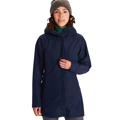 MARMOT Womens Essential Rain Jacket | Gore-tex, Lightweight, Waterproof, Windproof, Arctic Navy, x Small