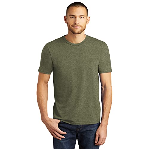 District Perfect Tri Tee L Military Green Frost