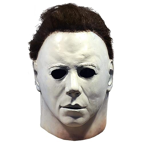Michael Myers Mask, Latex Halloween Masks, Horror Scary Creepy Mask, for Adult, Party Costume Cosplay Props, 1978 Style