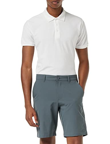 Under Armour Men's Tech Golf Shorts , Pitch Gray (012)/Black , 32