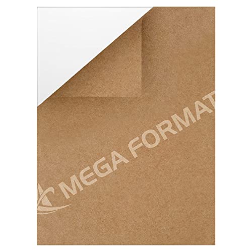 Mega Format Clear Acrylic Sheet - Plexiglass Sheets 1/4 Inch Thick, 11  14 Acrylic Sheets with Protective Paper, Plexiglass Window, Cut to Size Plexiglass Table Top, Acrylic Glass Sheet - 1 Pack