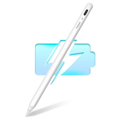 Metapen iPad Pencil A8 for iPad 10th/9th2X Faster Charge & More Durable TipAlternative for Apple Pen Pencil 1st/2nd Generation, Stylus for iPad Air 5/4/3, iPad Pro12.9 6th/11 4th, Palm Rejection