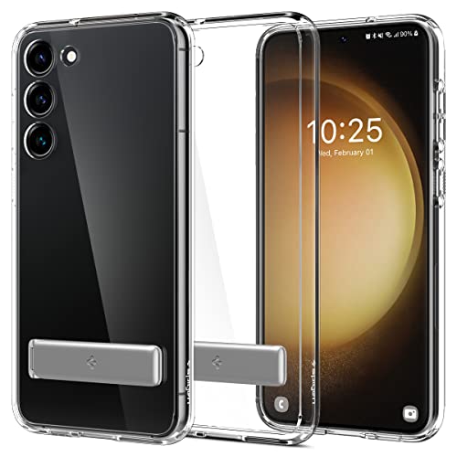 Spigen Ultra Hybrid S Designed for Galaxy S23 Case (2023) - Crystal Clear