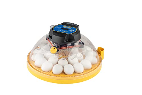 Brinsea Products Maxi 24 EX Fully Automatic 24 Egg Incubator with Humidity Control, Yellow/Blue