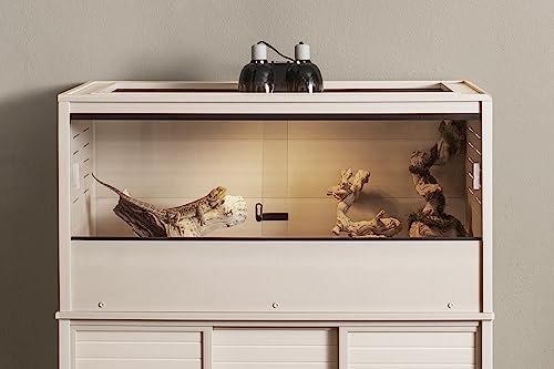 ECOFLEX 48 inch Mojave Reptile Lounge Habitat, Maple