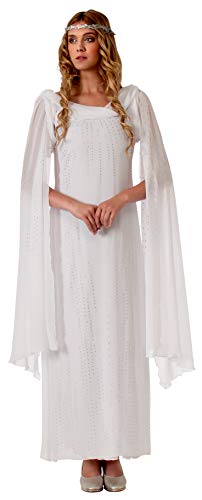 Rubie's womens The Hobbit Galadriel Dress With Headpiece Adult Sized Costumes, White, One Size US