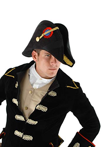 Admiral General Bicorn Napoleon Costume Hat for Adults Standard