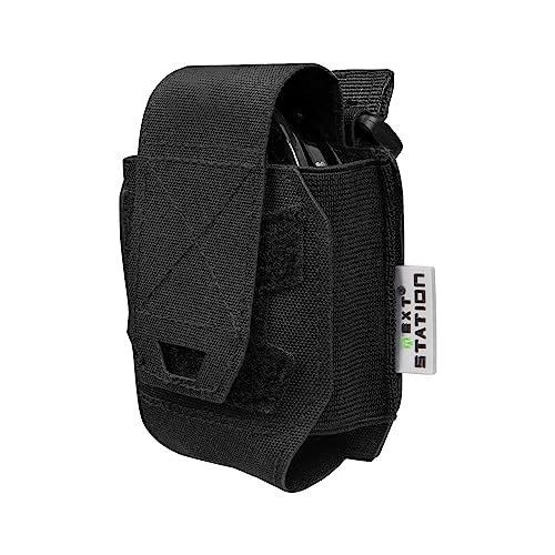 NEXT STATION Handcuff HolsterMOLLE Handcuff Case fits Multiple Cuffs,Handcuff Pouch for Duty Belt Tactical Vest Law Enforcement Quick Release