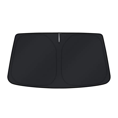 KUST Windshield Sun Shade for 2019-2024 Dodge RAM 1500 Accessories CrewCab,MegaCab Pickup,2Dr RegularCab,4Dr QuadCab Window Sunshade Sun Visor Protector Foldable Blocks UV Rays Keep Your Car Cooler