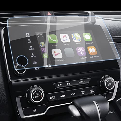 BJSIA HD Screen Protector Tempered Glass Screen Protector Compatible with 2017-2022 Honda CRV EX EX-L Touring 7" Center Control Touch Screen Protector Car Navigation Screen Protector Car Accessories.