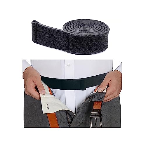 CURECOR Tuck Master - Tuck it Neoprene Belt for Unmatched Shirt Stability and Comfort - Perfect for Professionals and Uniform Users. 1.5 Inches Wide, Stretches Up To 72 Inches Long.